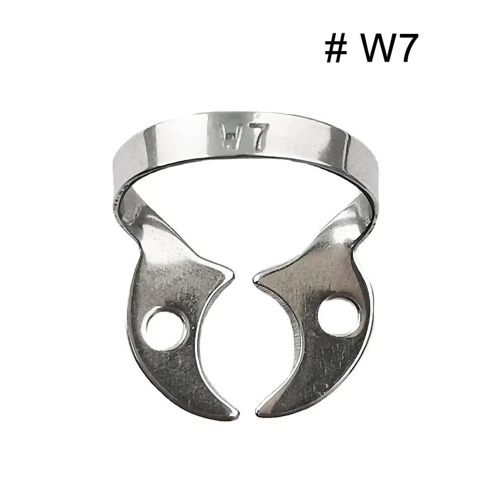 1Pc Dental Rubber Dam Clamps Stainless Steel Endodontic Restorative Barrier Clips Dentistry Orthodontic Material 20 Size Dentist