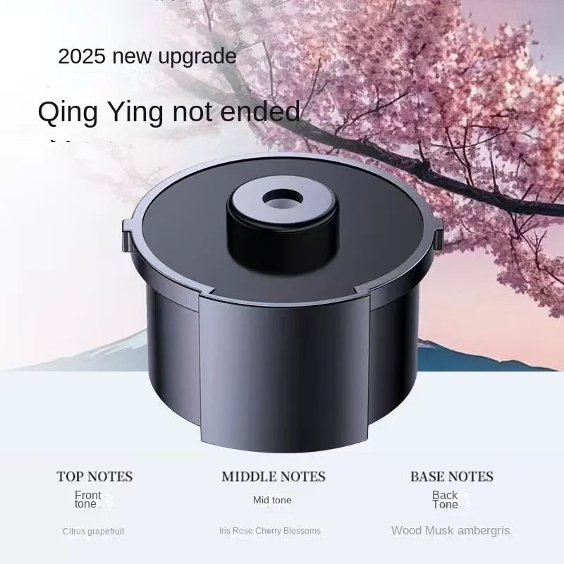 New High-end Cloud Car Solar Aromatherapy Light Luxury New Lasting Fragrance Men's Car Perfume Fog