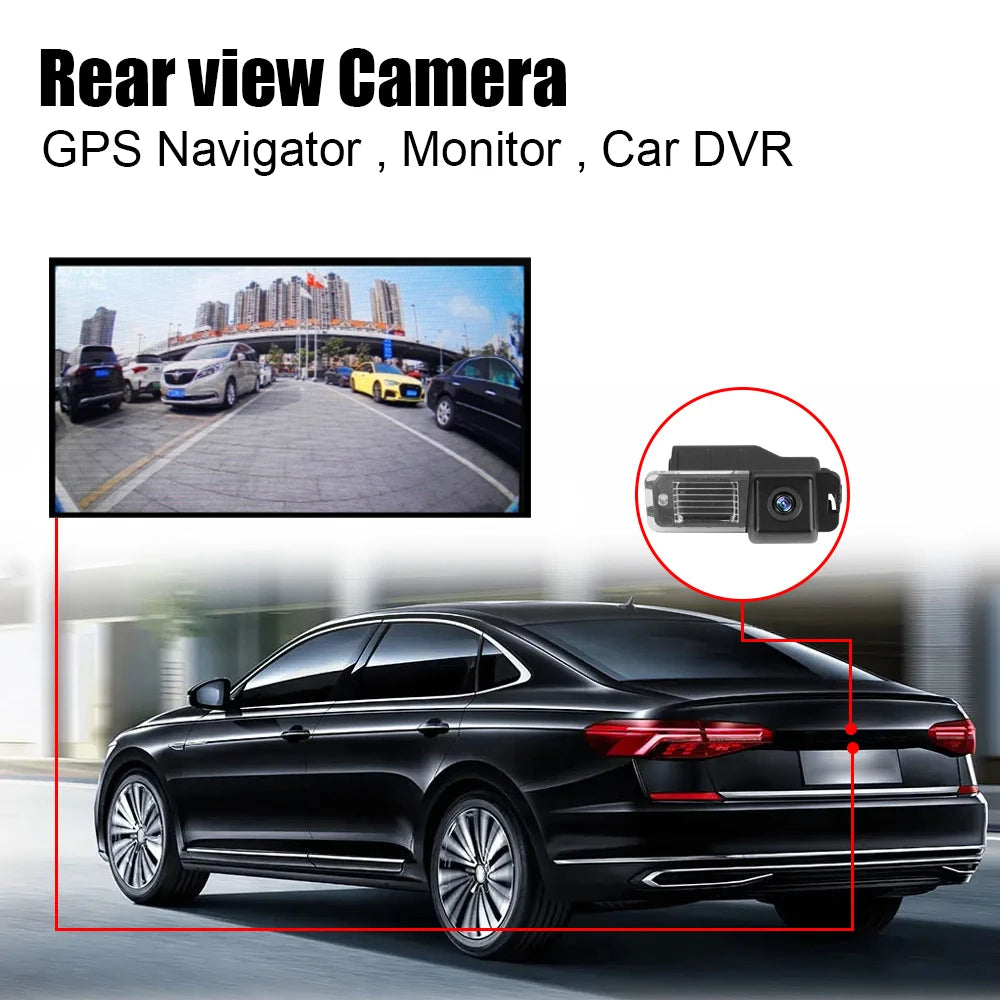 12V Car Rear View Camera PDC Parktronic Reversing Night Vision 170° Angle Accessories for VW POLO Golf 4 Passat B7 CC Volkswagen