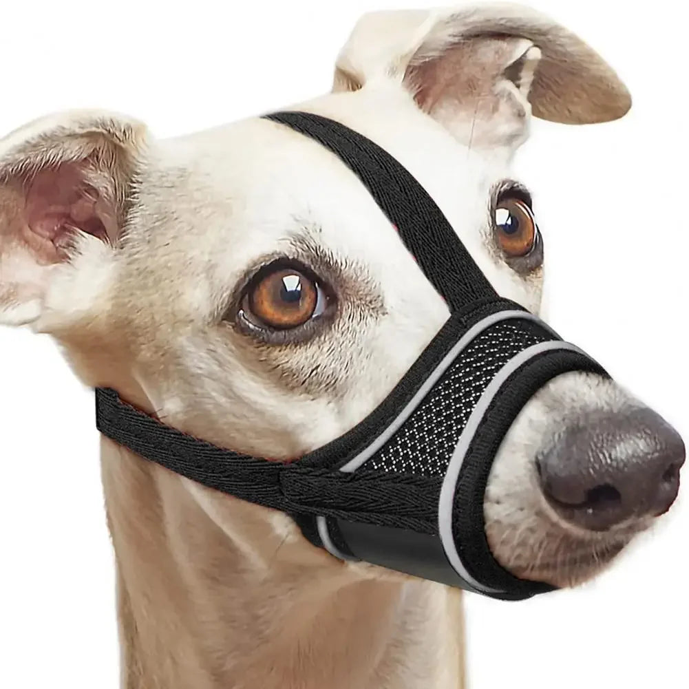 Dog Muzzle Breathable Adjustable Comfortable Pet Muzzle Anti-chewing Anti-biting Dog Muzzle Pet Supplies