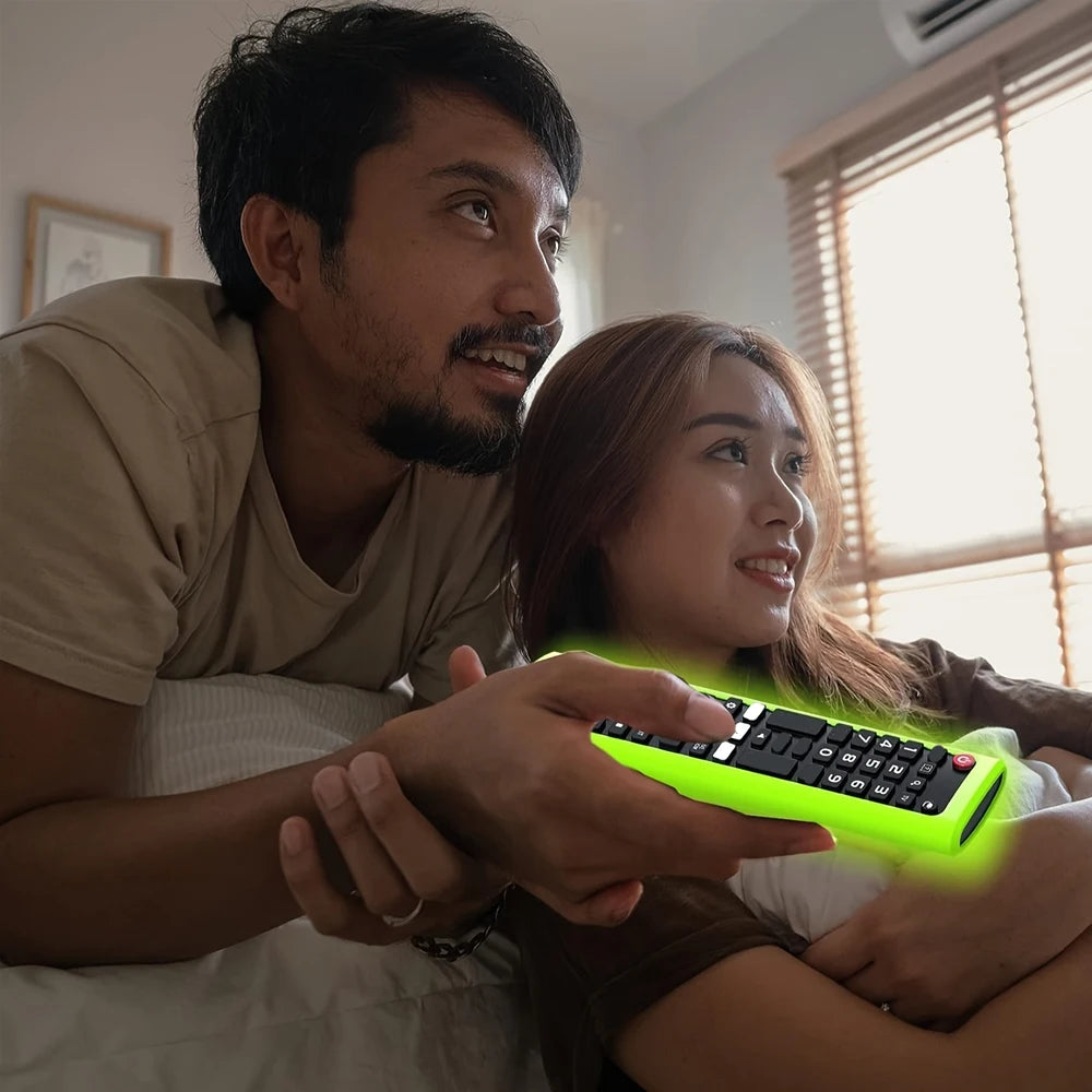 Luminous Silicone Remote Cover for LG AKB Series - Durable, Non-Slip Grip Protector Case - Stylish Accessory for TV, Recorder