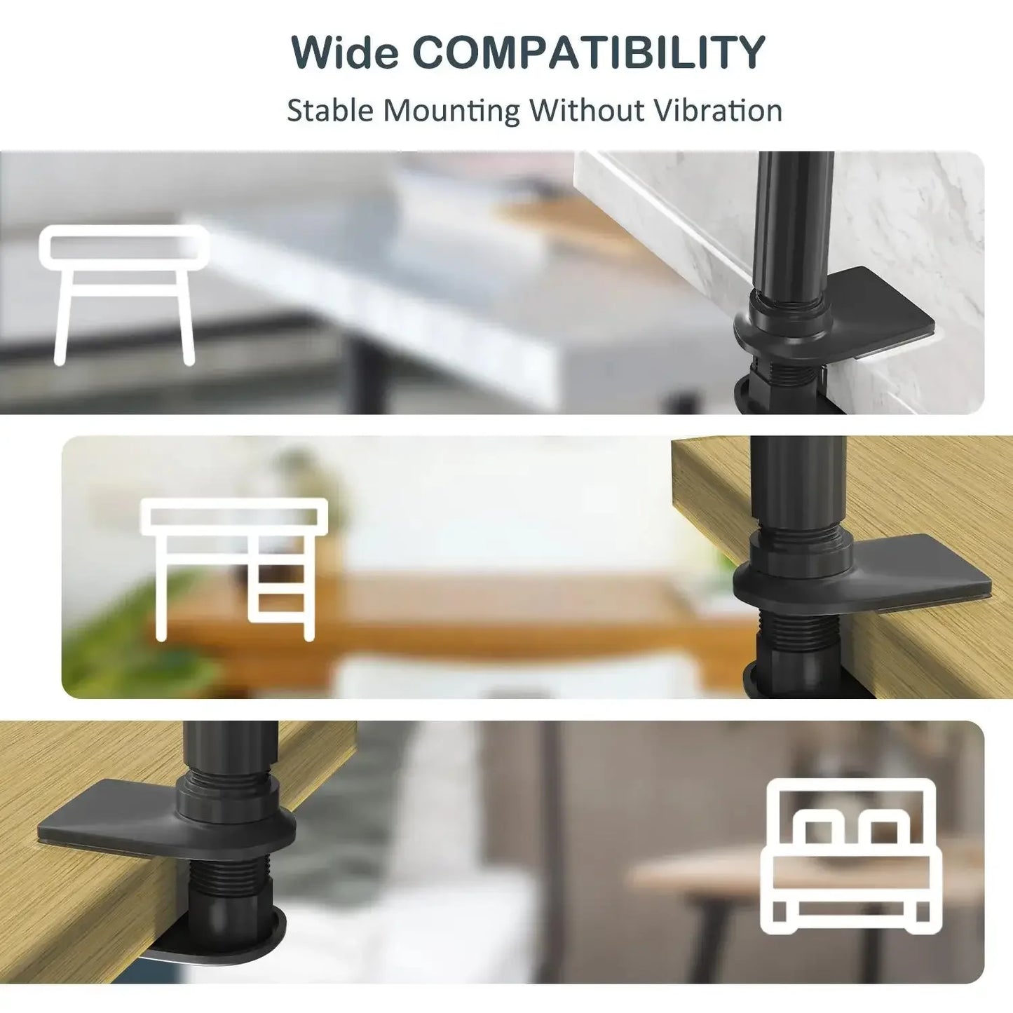 360 Degrees Lazy Bed Gooseneck Cell Phone Tablet Stand Adjustable Flexible Arm Mount Clip IPad Tablet IPhone Samsung Accessories