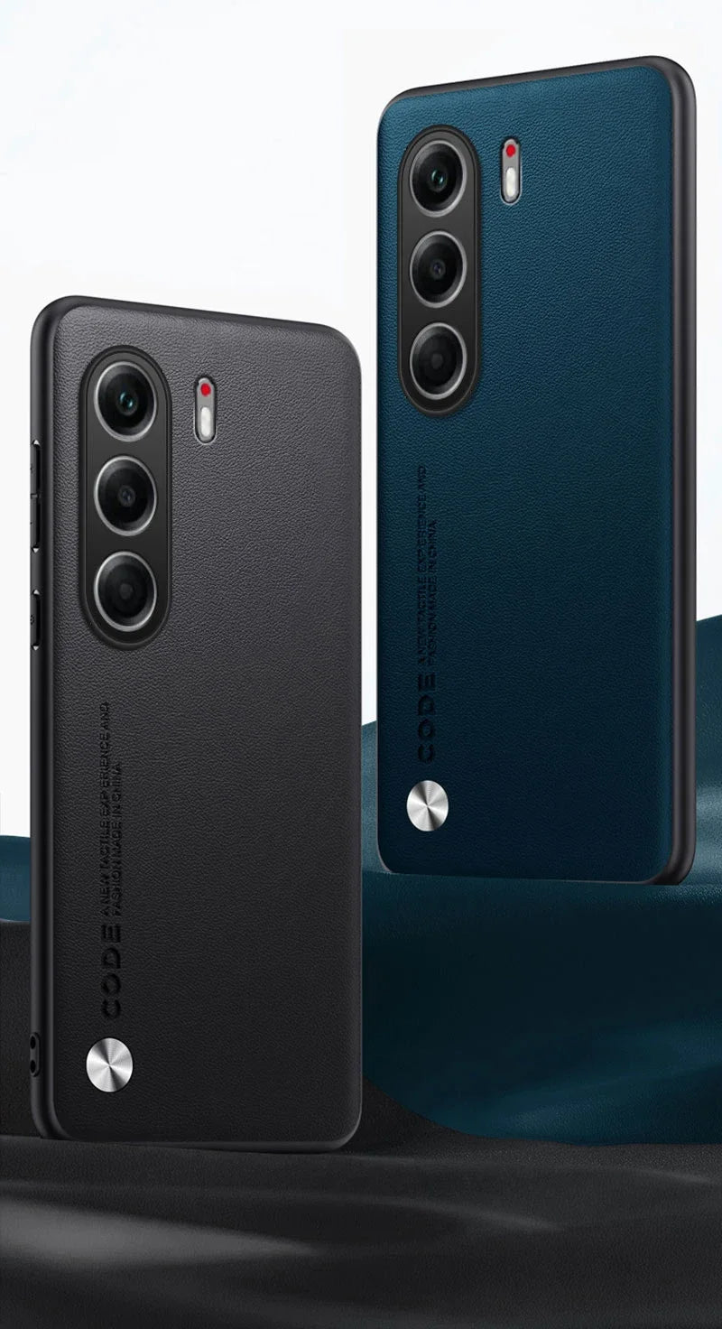 Luxury Ultrathin PU Leather Phone Case For Tecno Camon 40 Pro Plain Skin Shockproof Soft Back Cover For Tecno Camon 40 Premier