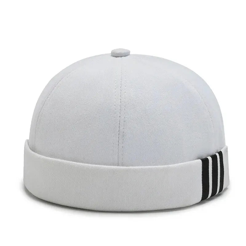 Guppi Hat Female Niche Tide Korean Version Of Japanese Hip-Hop Hat Personality Beanie Round Hat Sailor Landlord Hat Man