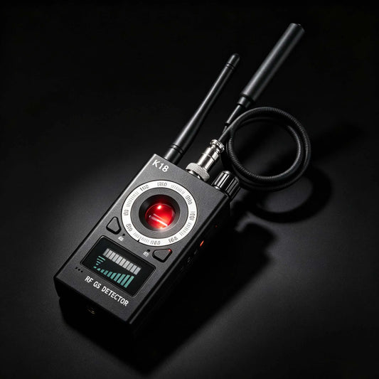 New K18 Multi-function 1MHz-6.5GHz Anti-Candid Cam Wireless Lens Device Finder GSM Audio Bug Finder GPS Signal RF Tracker Detect