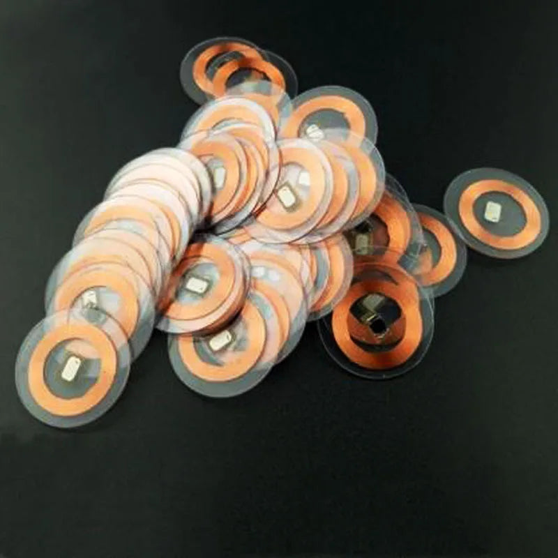 GEN2 CUID Android App MCT Modify Block 0 Changeable UID Rewritable 25mm Copper Coil Transparent Coin Card NFC 13.56MHZ 1K S50