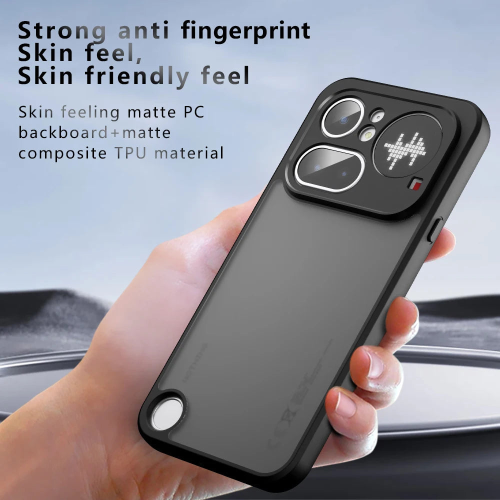 For Nothing Phone4A  Airbag Super Protection Soft Clear Matte Back Cover For Nothing Phone4A Pro 5G Phone Case