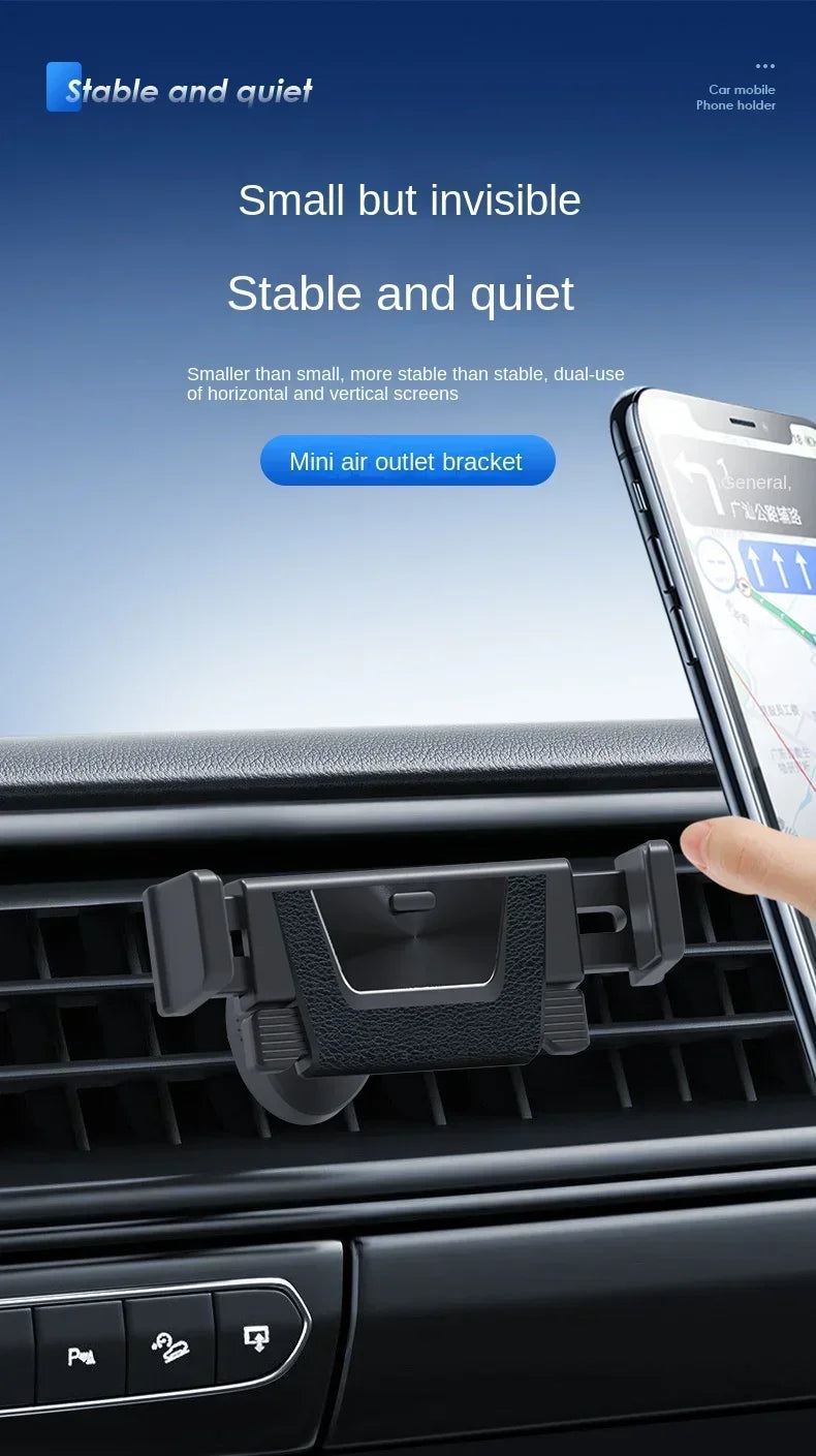 RandGrey Car Phone Holder for Universal Mobile Phone Holder Stand Car Phone Stand for Car Air Outlet Mount Car Cell Phone Suppor