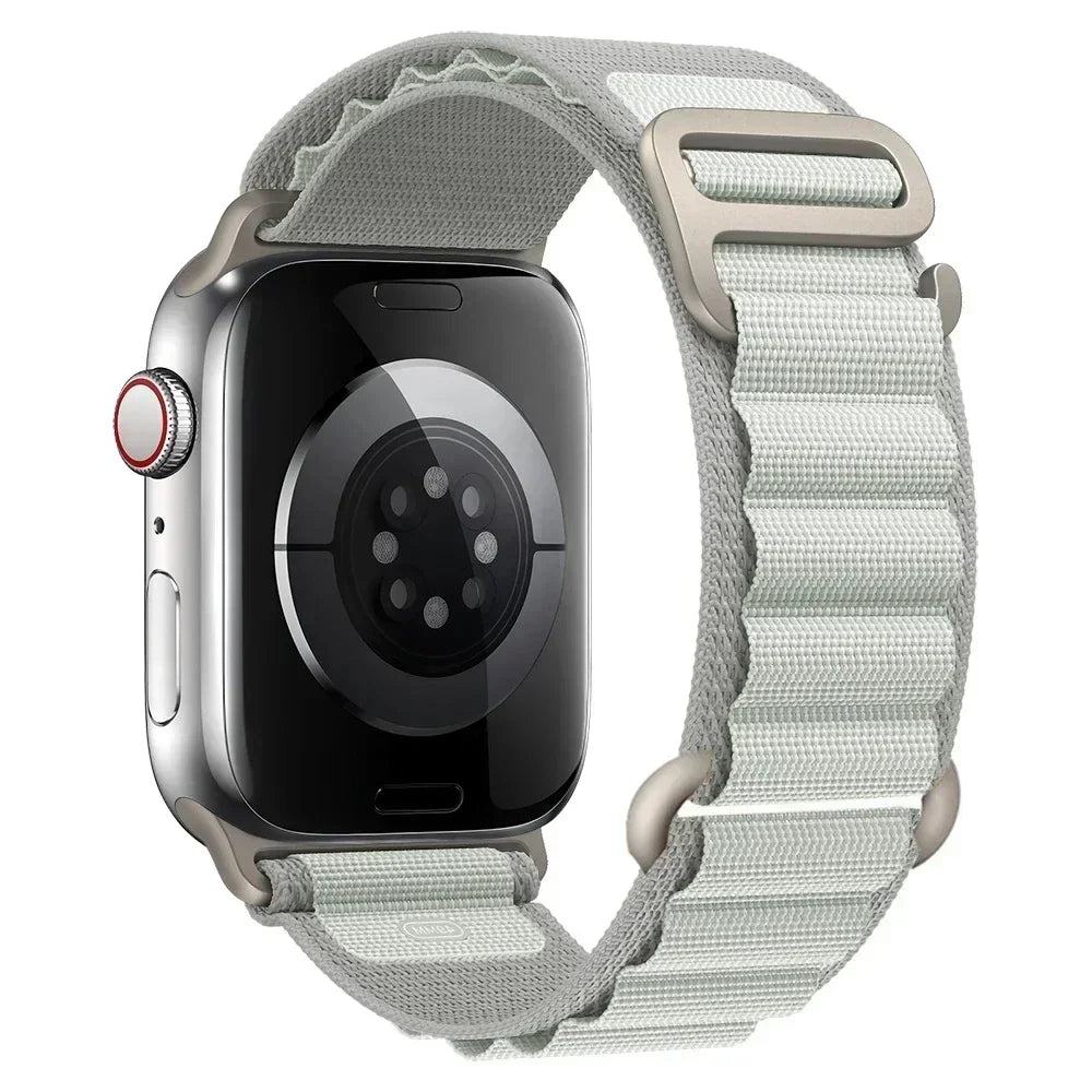 Alpine Loop Nylon Band For Apple Watch Strap 49mm 45mm 41mm 44mm 40mm 42mm 38mm Metal G-Hook Bracelet iWatch Ultra 34 5 SE 6 7 8