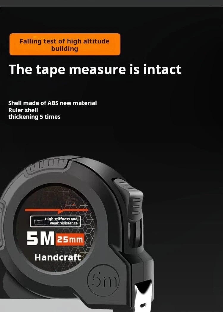 3/5/7.5/10 meter tape measure Anti-drop stainless steel tape measure Home site construction meter measure puller rule