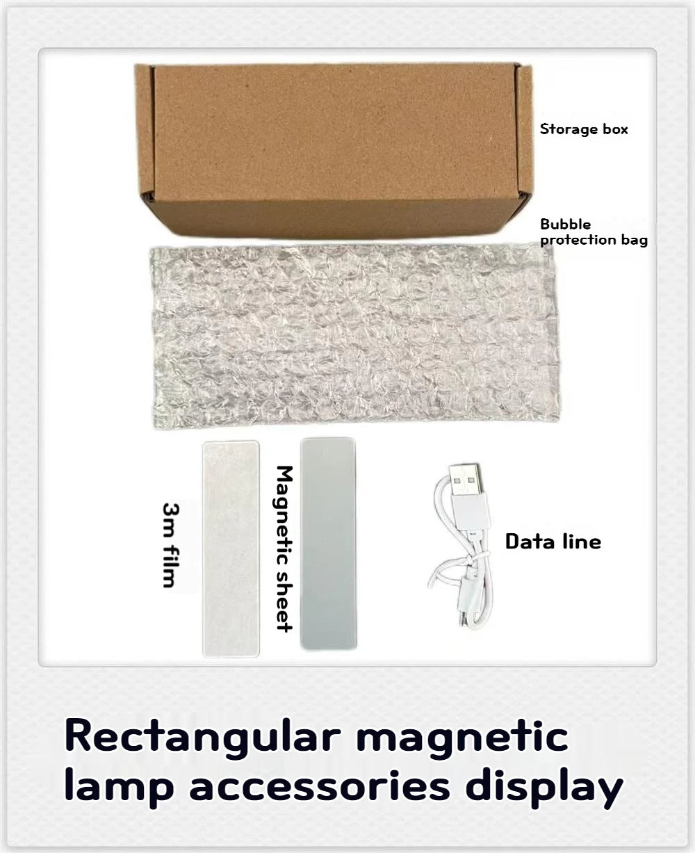 Coffee Shop Magnetic Fridge Stickers Creative Convenience Store Light Signs Home Decorative Ornaments 711 Luminous Light Boxes