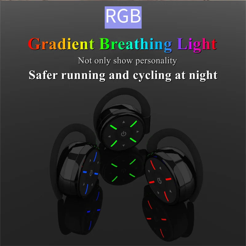 TWS Over-Ear Wireless Headphone Bluetooth-Compatible V5.0 Lossless Sound Ear Hook Earphone Game/Music Dual Mode Open-Ear Headset