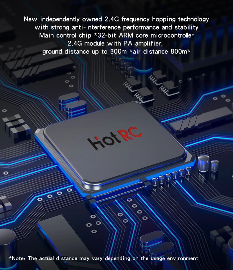 Hotrc CT-6A CT-4A 6CH 4CH 2.4GHz Radio System Transmitter Remote Controller with F-06A F-04A 6Ch Receiver for RC Car Boat Tank