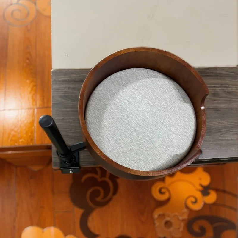 Desktop Floating Cat Bed and Furniture Office Desk Circular Cat Hammock Sofa Height Adjustable Cats Accessories Supplies