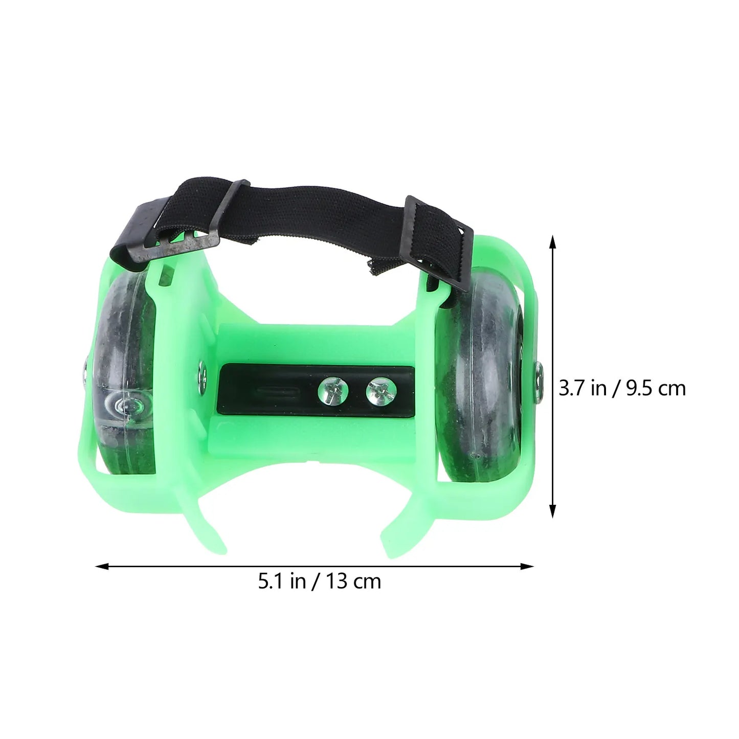 1 Pair Glittery Roller Shoes Adjustable Outdoor Skates For Light-Up Wheels Durable Skate Roller Sports Gift