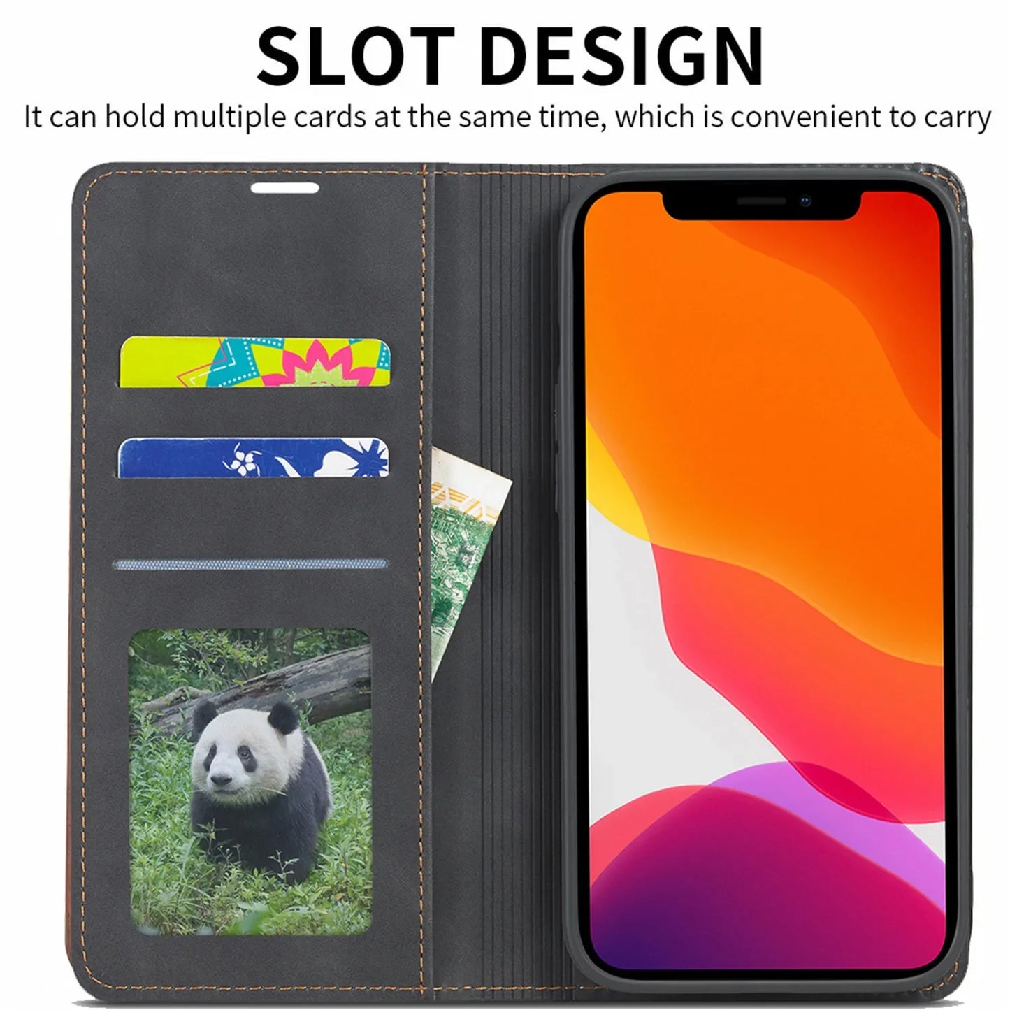Leather Flip Phone Case For Samsung Galaxy S7 Edge S8 S9 Plus S10E S20 S21 FE S22 S23 S24 S25 Ultra Luxury Wallet Bracket Cover