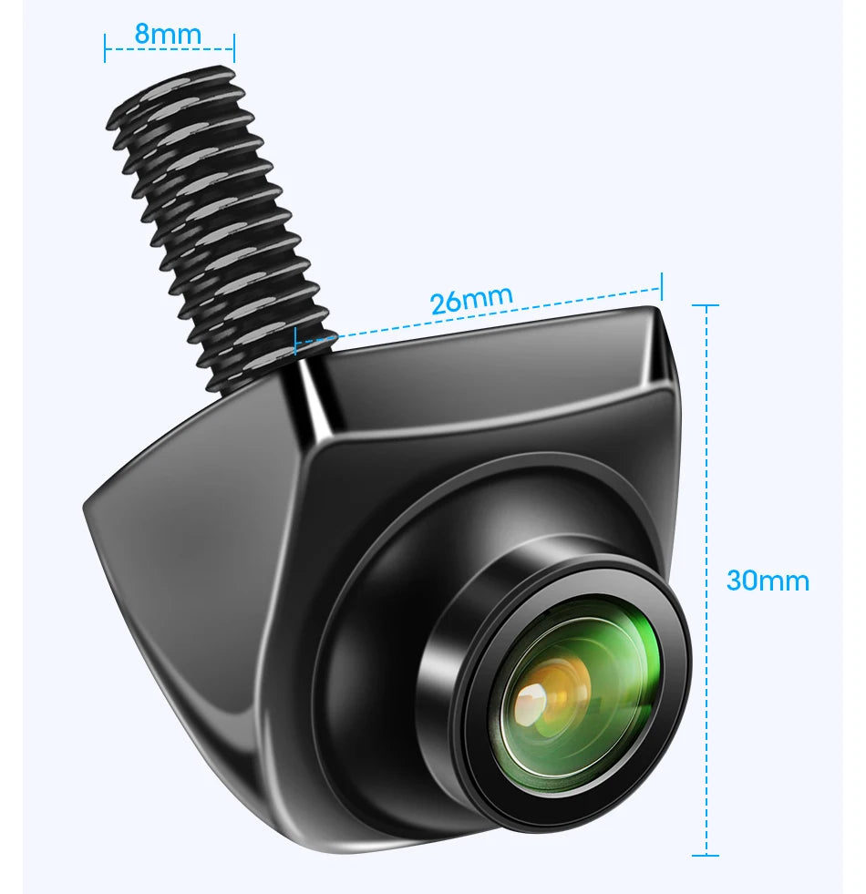 AHD 1920x1080P CVBS Night Vision 12V IP68 Waterproof 170° Degree Fisheye Golden Lens Full HD Vehicle Backup Car Rear View Camera