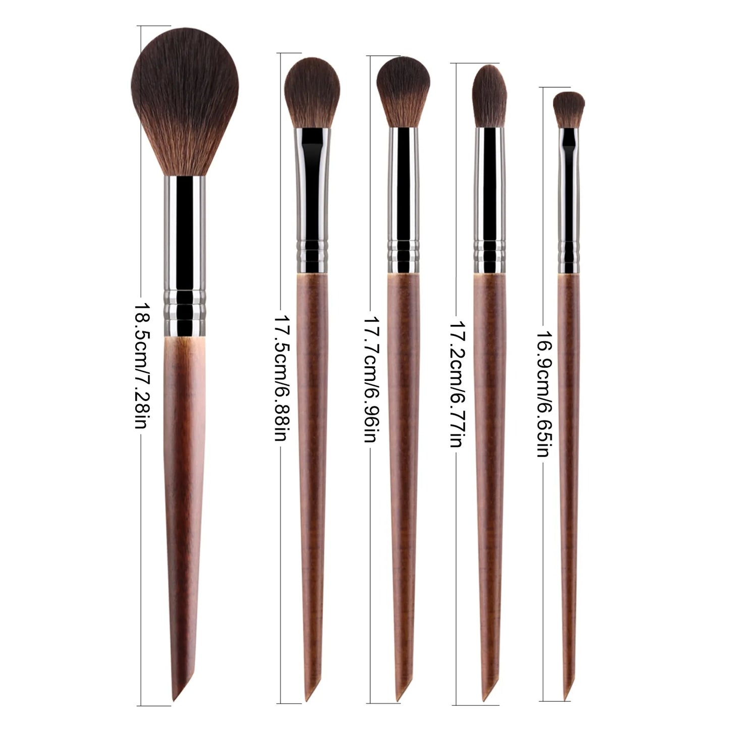 5pcs Natural Makeup Brushes Set Eyeshadow Make Up Brush Kit for Blending maquillage makeup brush