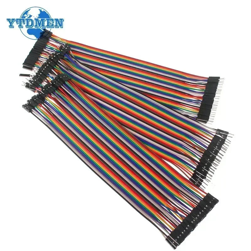 Dupont Line 10/15/20CM 40Pin Male To Male + Male To Female and Female To Female Jumper Wire Dupont Cable for Arduino DIY KIT