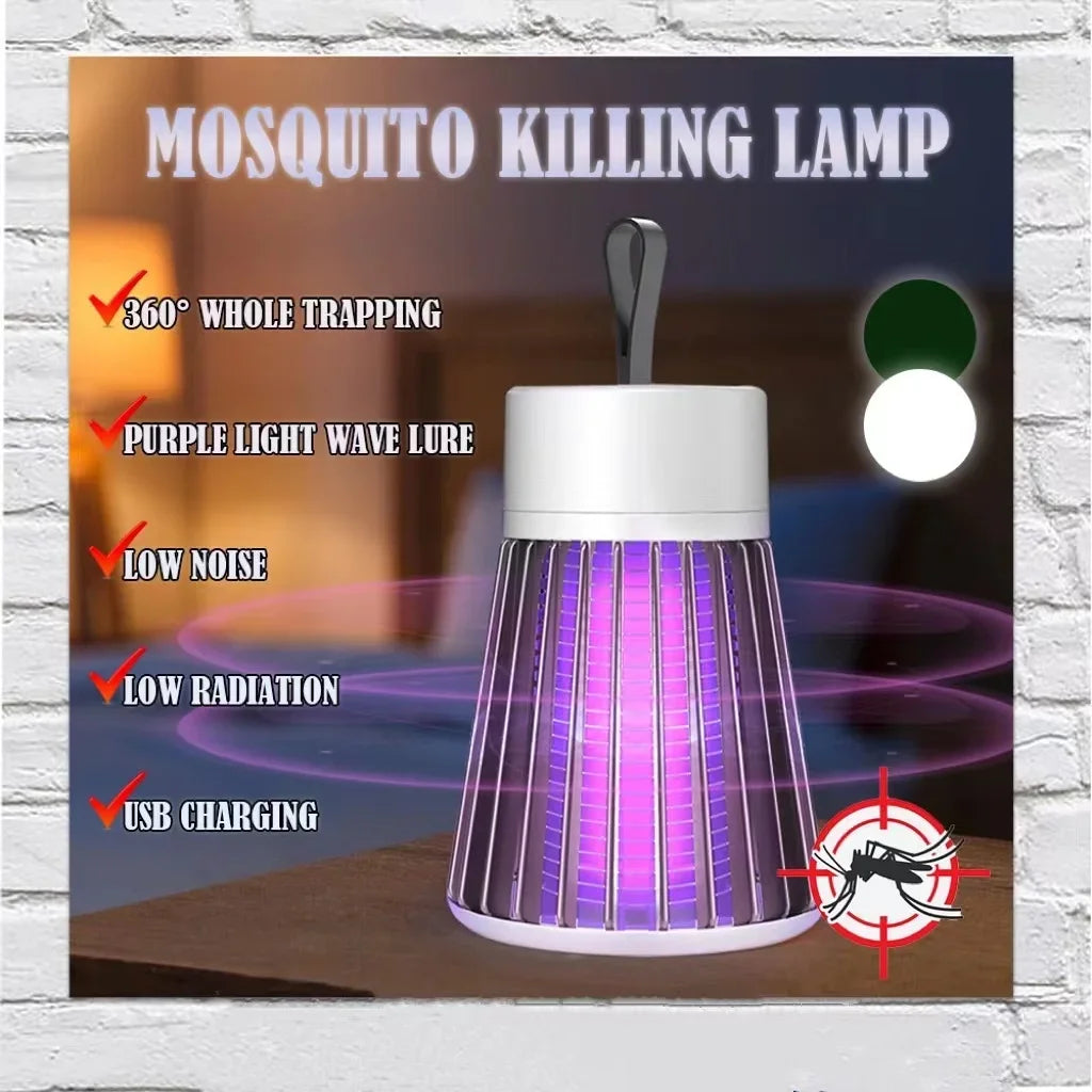 UV Mosquito Lamp USB Charge Anti Mosquito Lamp Pest Control Lamp(No Battery)