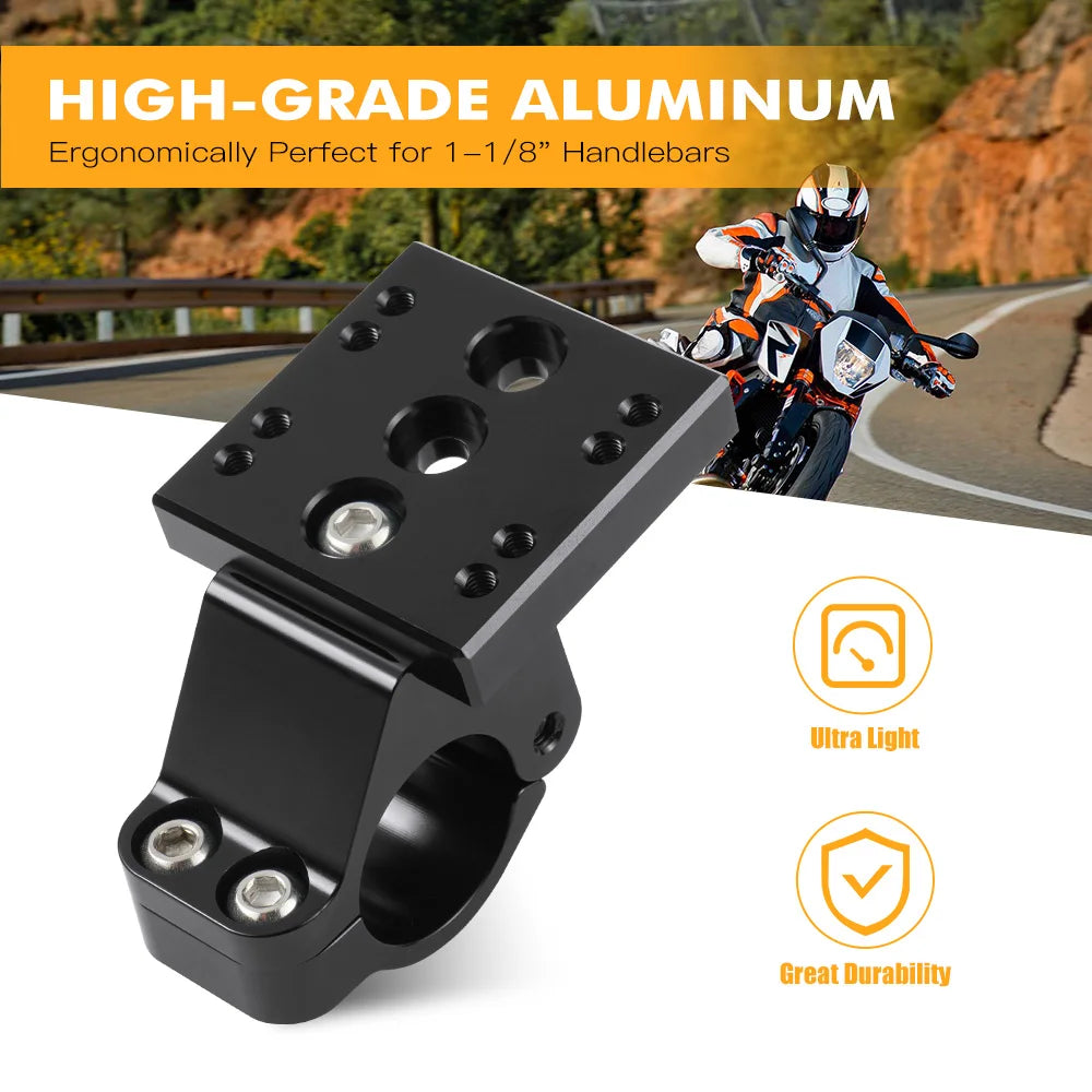 28mm Handlebar GPS Mount Bracket For KTM 390 ADVENTURE 2020-2023 790 890 ADVENTURE DUKE 2019-2023 690 ENDURO SMC R 2008-2018