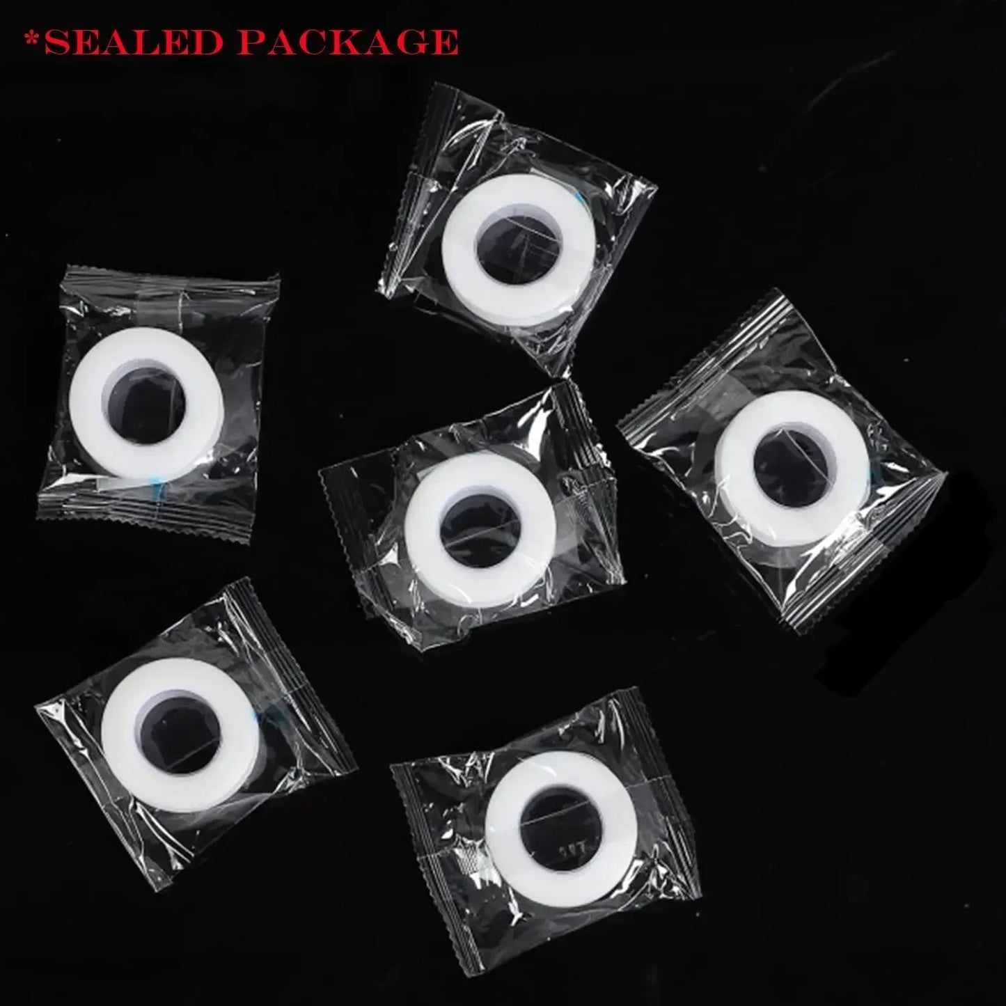 Eyelash Tape Transparent Adhesive Fabric 9m/10 Yard/Roll Adhesive Breathable Micropore Fabric Tape for Eyelash Extension Supply