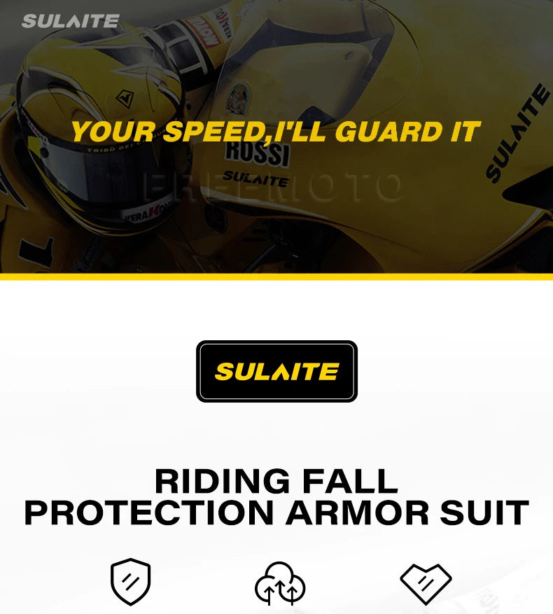 Motocross Body Armor Motorcycle Jacket Motocross Moto Vest Back Chest Protector Off-Road Dirt Bike Protective Gear