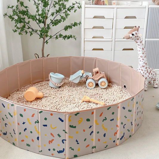 Children's Ocean Ball Pool Indoor Baby Playpen Baby Family Ball Pool Foldable Outdoor Amusement Ball Pool Swimming Pool