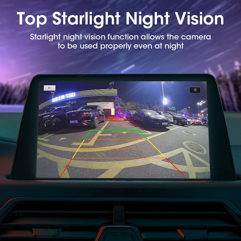 AHD 1920x1080P CVBS Night Vision 12V IP68 Waterproof 170° Degree Fisheye Golden Lens Full HD Vehicle Backup Car Rear View Camera