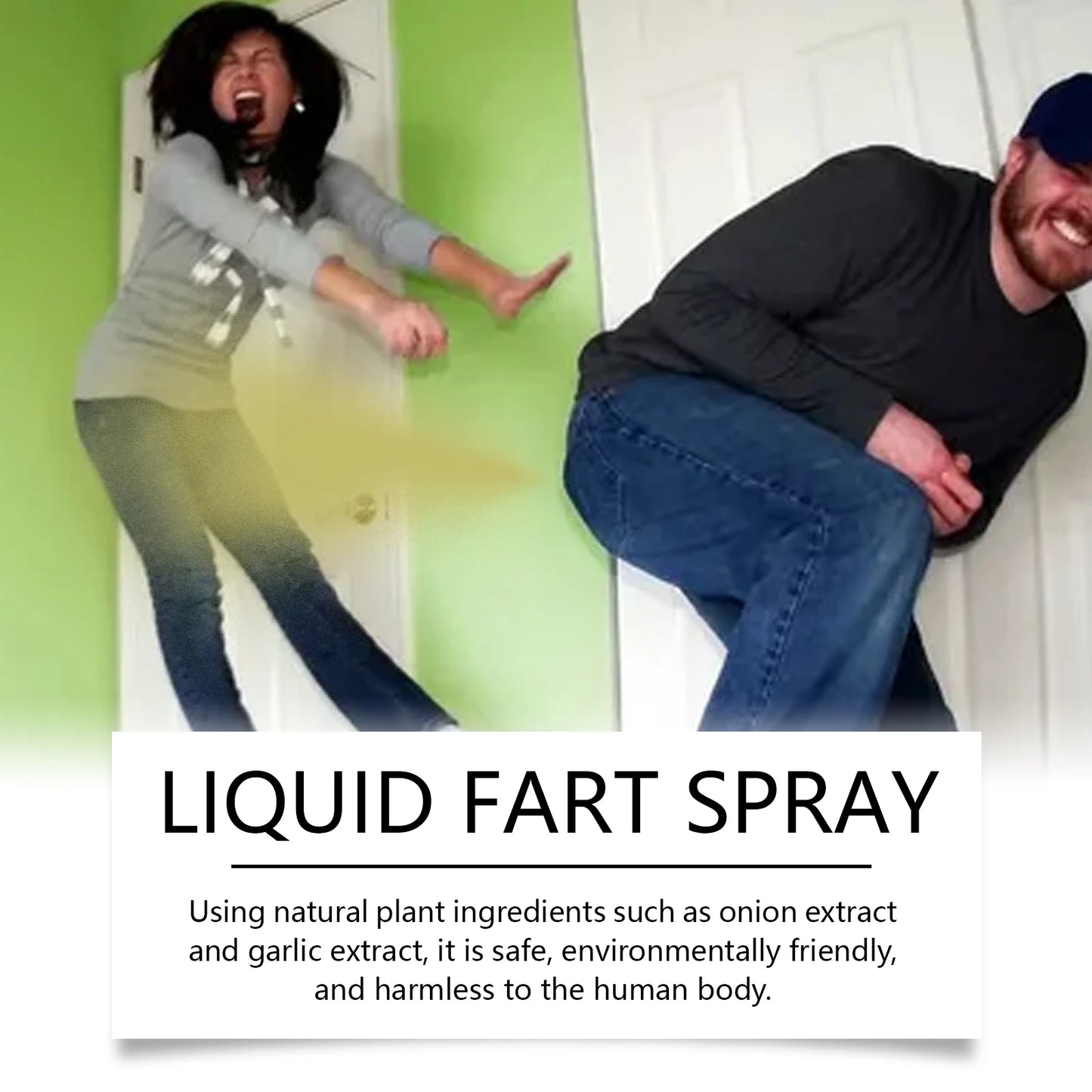 100ml Fart Spray – Plastic Bottled Fart Prank Spray, Party Supplies, Prank Trick Spray, Suitable for Adults and Kids, Non-Toxic
