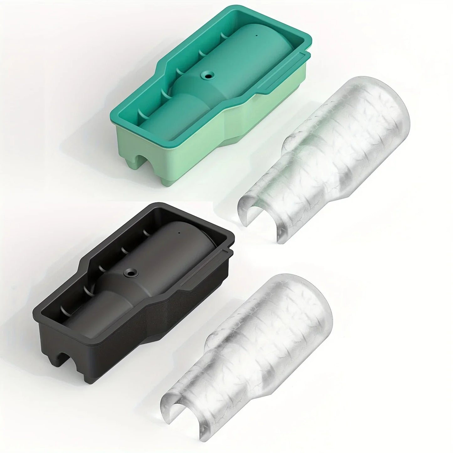 Silicone Ice Cube Tray For 40Oz Stanley Cups - Easy Release, Bpa-Free & Food-Grade, Perfect For Cocktails, Whiskey & Coffee