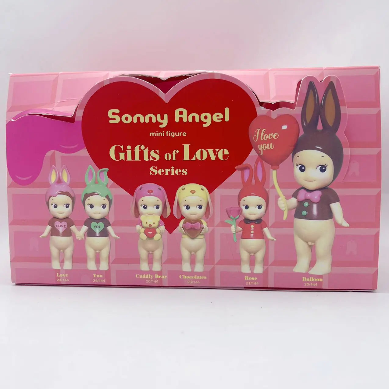 New Hot Sonny Angel Gifts Of Love Series Model Limited Collection Figure Cartoon Desktop Blind Box Xmas Valentine'S Day Gift Toy
