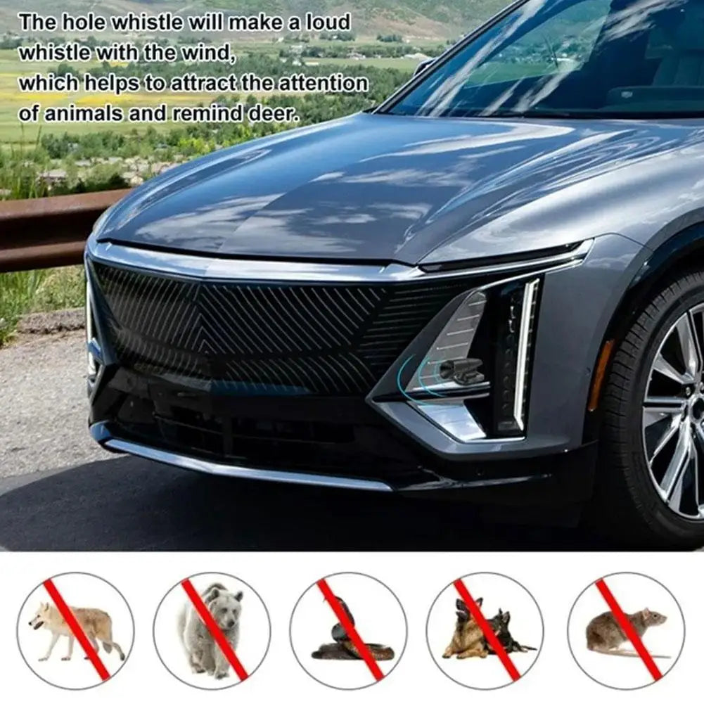 ABS Anti Collision Siren Deer Repeller Ultrasonic Wave Wild Animals Avoid Warnings Suitable For Most Cars Alert Equipment