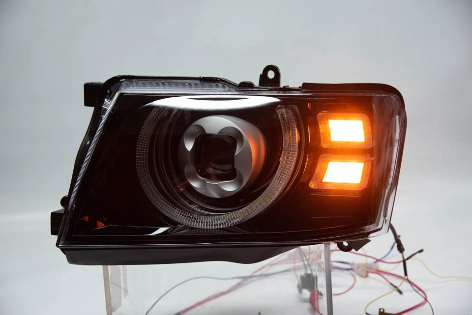 Car Lights for Patrol Y61 2005-2022 LED Auto Headlights Assembly Upgrade Defender Style Design Bifocal Lens Exterior Accessories