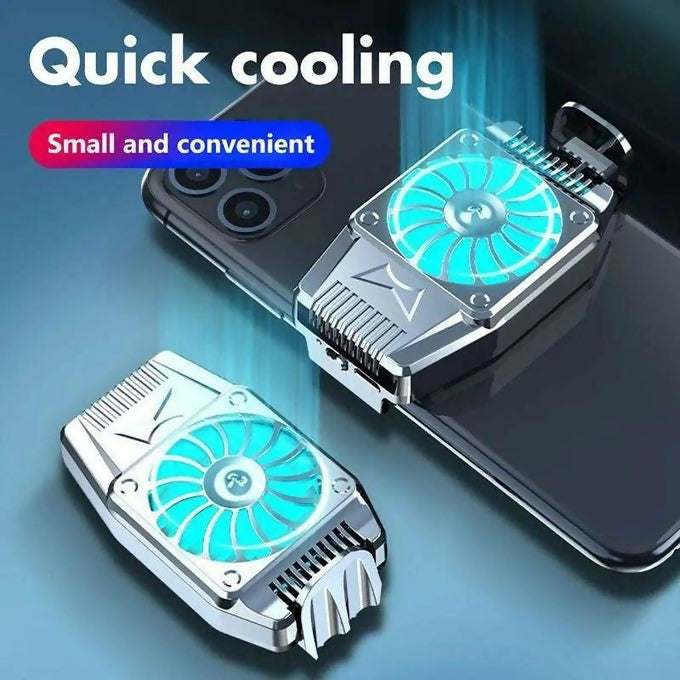 Rechargeable Phone Cooler with LED Universal Gaming