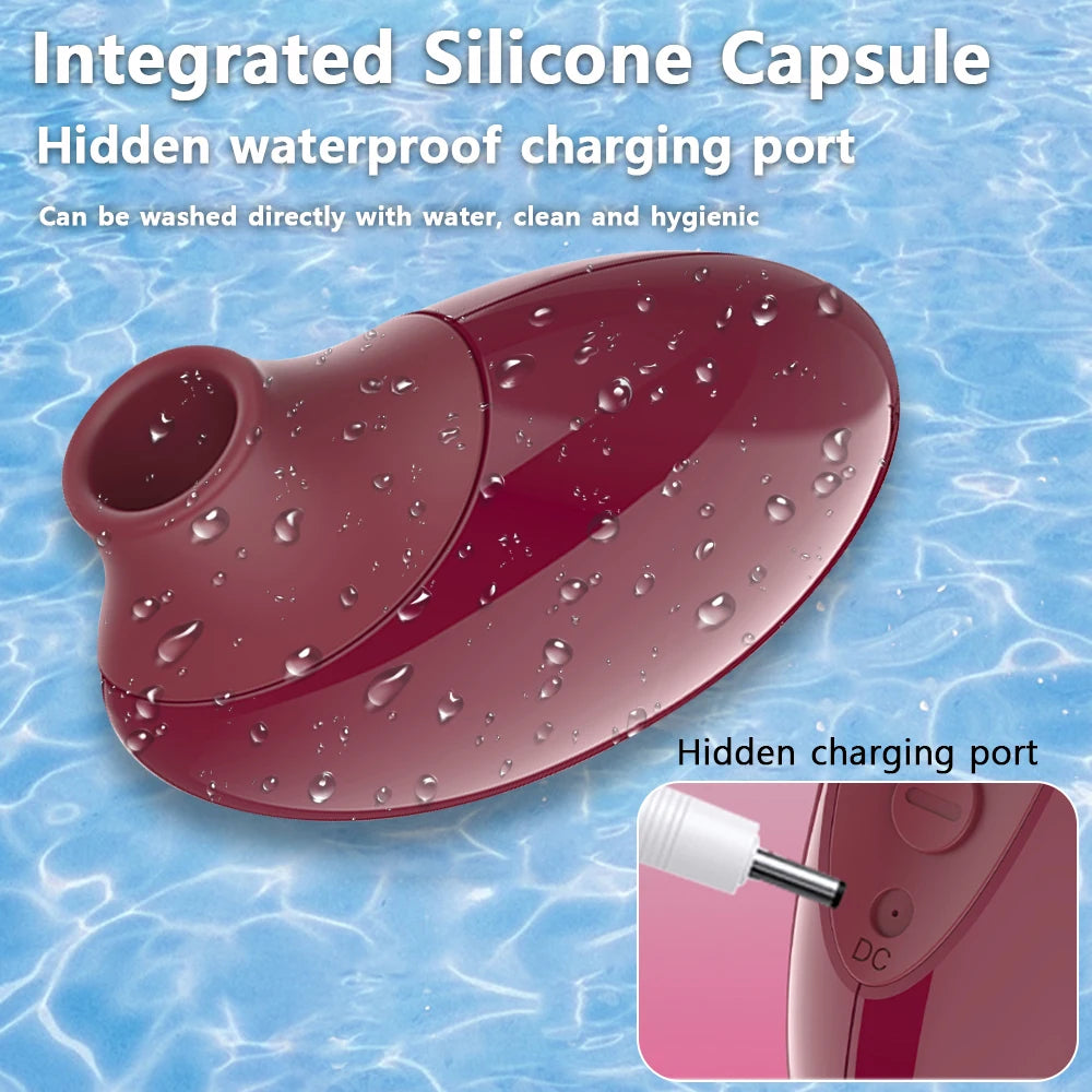 Erotic Sucking Vibrator Clit Sucker Clitoris Stimulation Masturbator 10 Speed Nipple Licking Oral Goods Adult Sex Toys for Woman