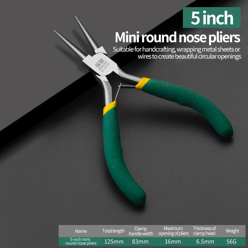 5 inch mini pliers new jewelry making beading multifunction tool diagonal steel wire pliers for jewelry making DIY Tools