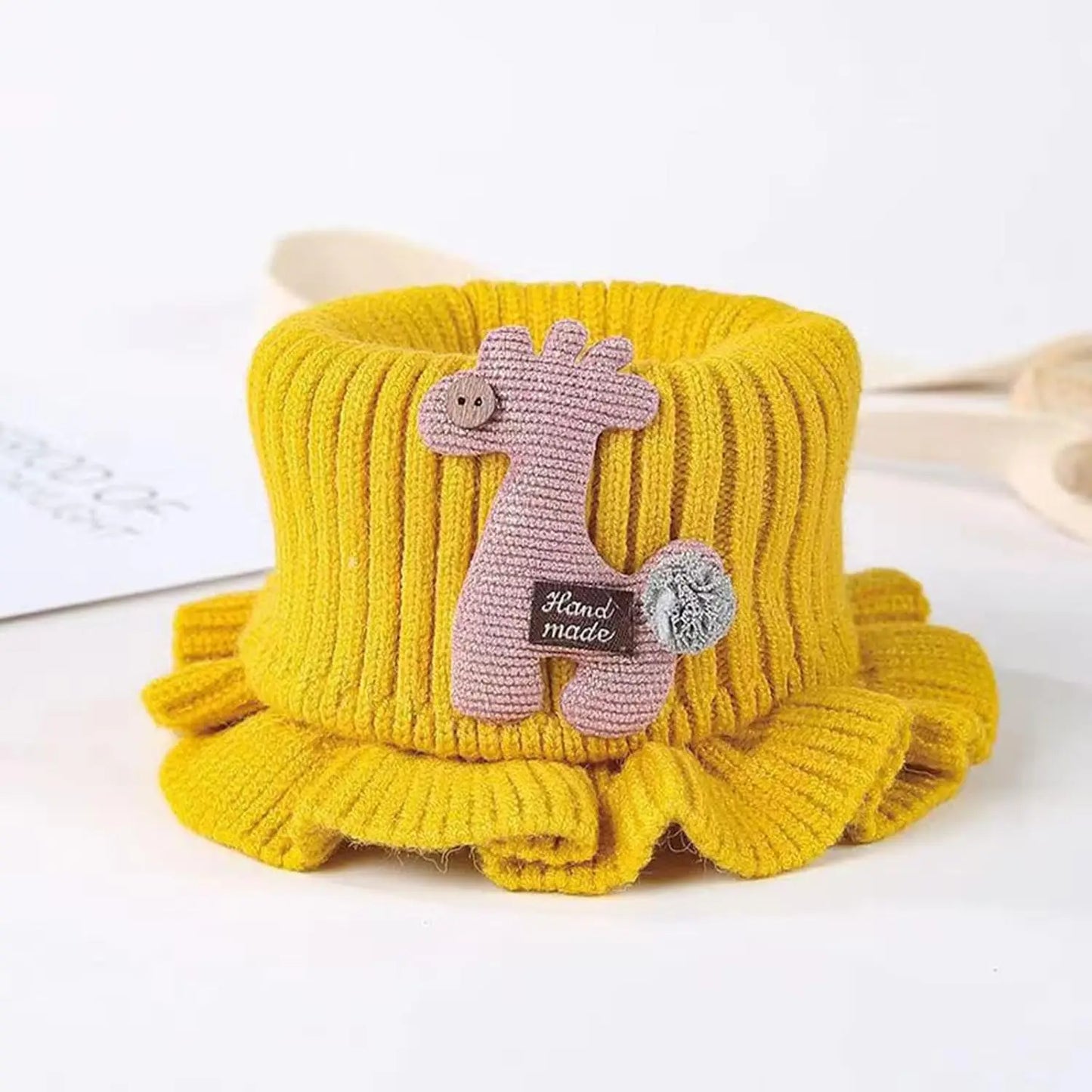 1PC Neck Warmer Scarf Scarf Autumn And Winter Deer Cartoon Neck Cute Versatile Winter Baby Thickened And Warm Gaiter