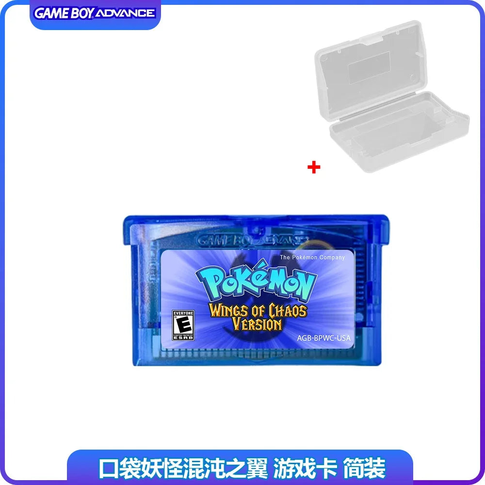 GBA RTC Pokemon  Real Clock  New Version 2.0 Game Card  Featured Popular English Games