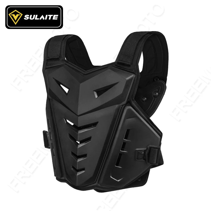 Motocross Body Armor Motorcycle Jacket Motocross Moto Vest Back Chest Protector Off-Road Dirt Bike Protective Gear