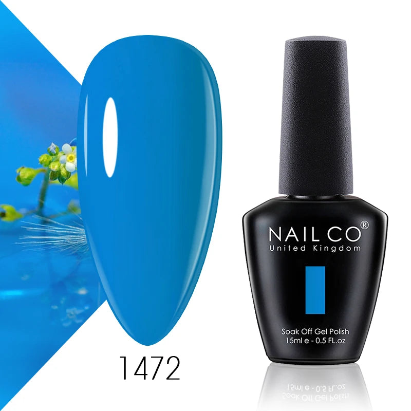 NAILCO 15ml Hema Free TPO Free Top Coat And Base Coat Art Design Gel Nail Polish Top Base Coat UV LED Soak Off Gel Nail Varnish