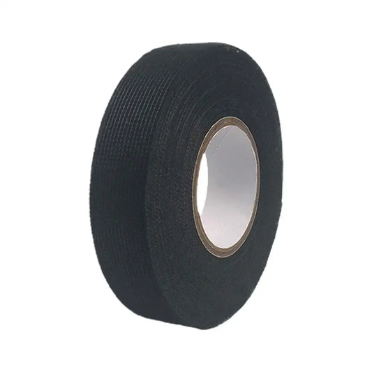15meters Electrical Tape Heat-resistant Adhesive Cloth Tape For Cable Car Harness Wiring Loom Width 15MM Dropshipping
