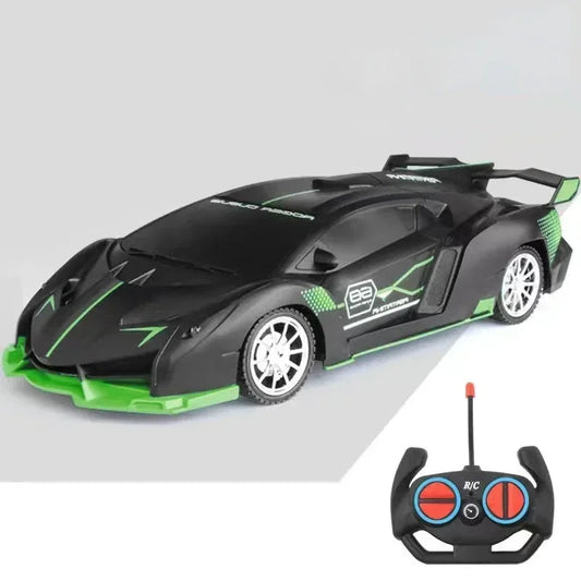 1:18 Radio Remote Control Car Chargeable RC Car High Speed 15km/h 2.4G With LED Light Toys for Boys Girls Vehicle Racing Hobby