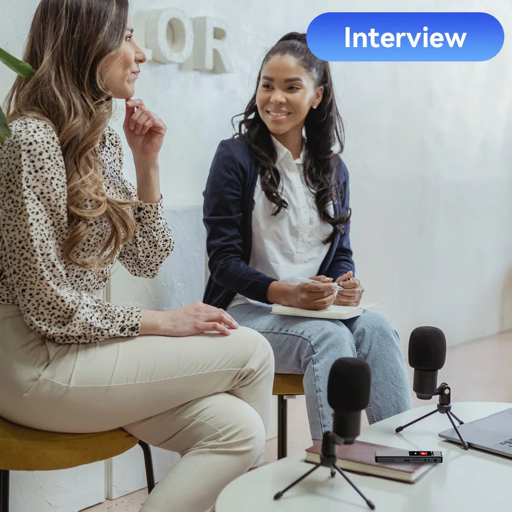 128GB Digital Sound Activated Voice Recorder Pen 0G-64GB Card Dictaphone Audio Recorder 1536KBPS Recording Interviews MP3 Player