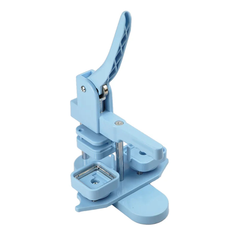Square Badge Button Maker 50x50mm Machine Rotary Button Press For Refrigerator Magnet Making Button Badge Manual DIY Art Craft