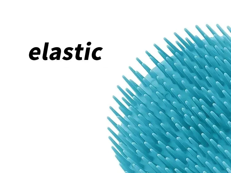 Head Massage Shampoo Brush Adult Scalp Massage Brush Men and Women Soft Glue Bathroom Shampoo Comb Long Hair Washing Hair Scalp