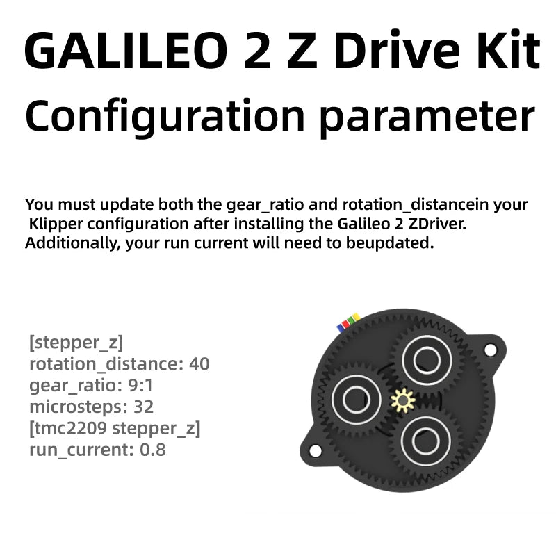 Mellow Voron Galileo 2 Kits By LDO G2E For Extruder / Z-drive Motor For Voron V2 and Micron 3D Printer Stealthburner Toolhead