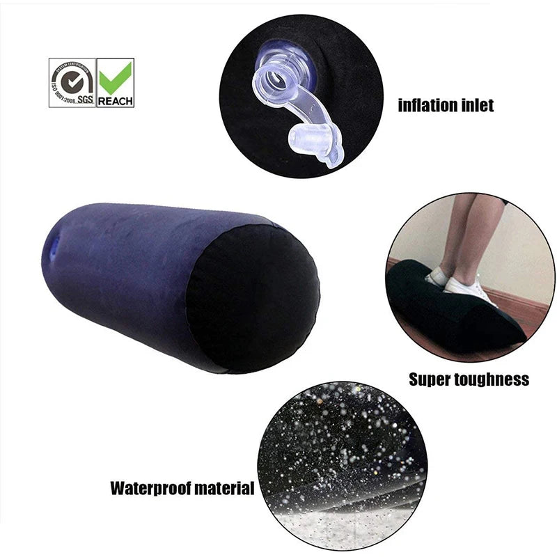 Inflatable Pillow Flocking Love Position Cushione Bed Wedge Furniture Sofa Night Games Couples Aid Pillows Husband And Wife