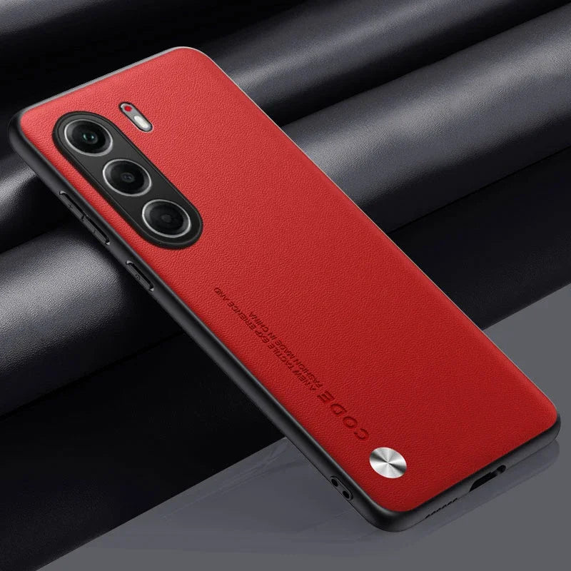 Luxury Ultrathin PU Leather Phone Case For Tecno Camon 40 Pro Plain Skin Shockproof Soft Back Cover For Tecno Camon 40 Premier