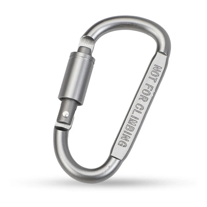 4PCS Carabiner Set For Key Camping Survival EDC Outdoor Keychain Clip Alloy Aluminum Tactical Caribiner Hook Karabiners